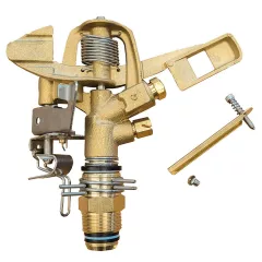   RC réz 3/4" külső menetes, 1 fúvókás szektoros szántóföldi szórófej (D:25-32m 20-30l/perc)