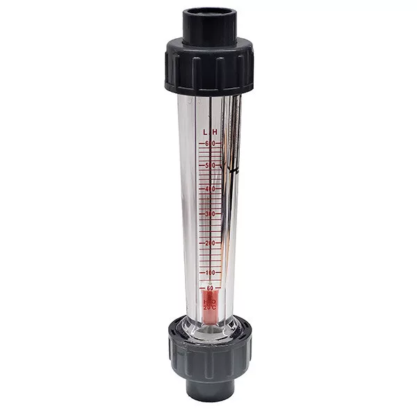 Átfolyásmérő 1/2" PVC 250/h vagy 160l/h, 250l/h, 400l/h, 600l/h