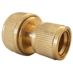 Gyorscsatlakozó 3/4" belső menet, tömlőhöz réz