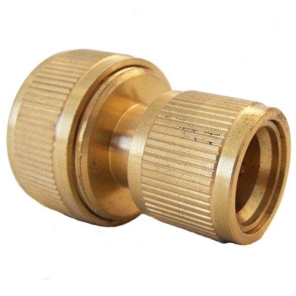 Gyorscsatlakozó 3/4" belső menet, tömlőhöz réz