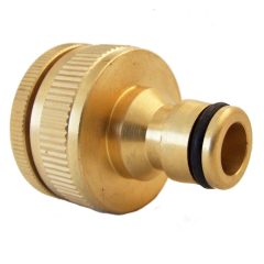   Gyorscsatlakozóhoz gumigyűrűs csonk  3/4-1" belső menet, réz