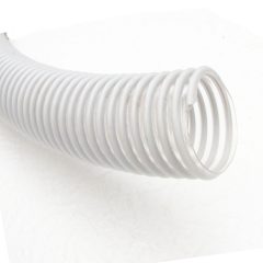   Spiráltömlő 38mm belső átmérő, erősített világos szürke méretre vágott - ár/m