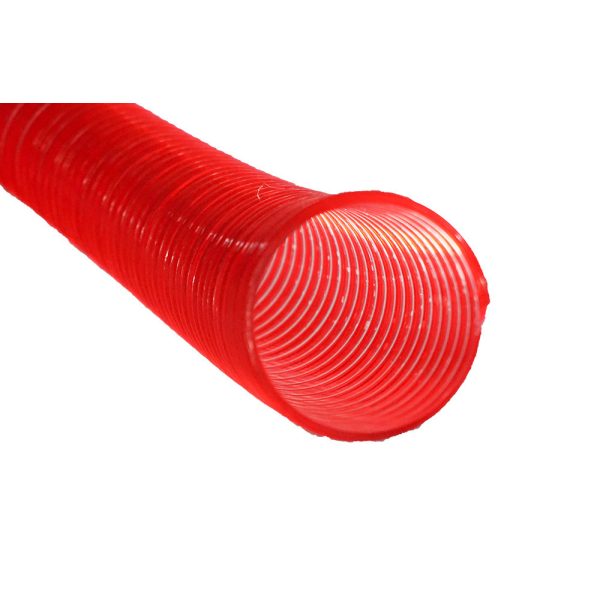 Spiráltömlő 31/2"belső átmérő nyomásálló piros 14bar 24m/tek egész tekercs - ár/m