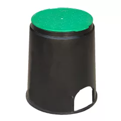 Szelepház kerek 16cm átmérőjű tetővel