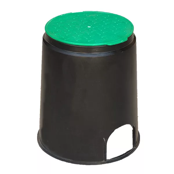Szelepház kerek 16cm átmérőjű tetővel