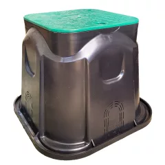 Szelepház négyzet alakú 24cm átmérőjű tetővel TR