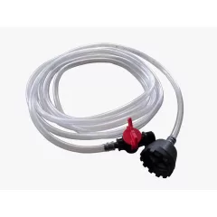   Tápoldatfelszívó 4m 11/8 víztiszta csővel, 1/2" szabályzó csappal szűrővel