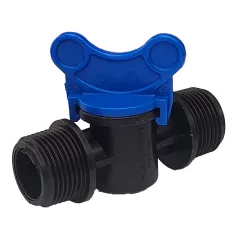 Csap 3/4" külső menetes (kék)