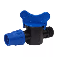   Csap 25mm gyorskötő x 3/4" külső menetes, nagy átfolyású