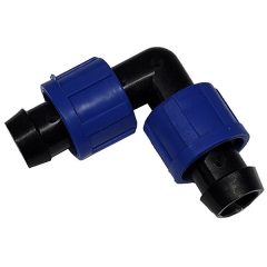 Könyök 20mm fordított szorítású gyorskötő idom