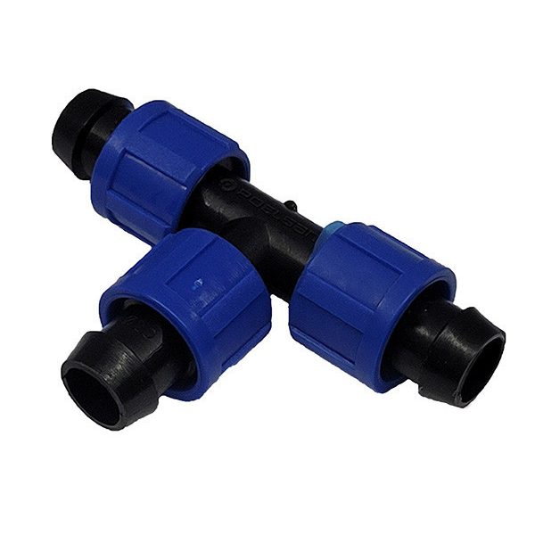 T-idom 20mm fordított szorítású gyorskötő idom