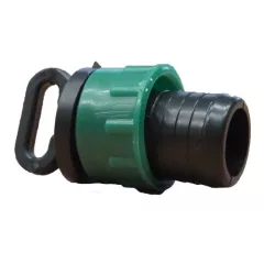   Tape csepegtető szalag záró idom 17mm, zöld szorítógyűrűvel 6-8miles szalaghoz