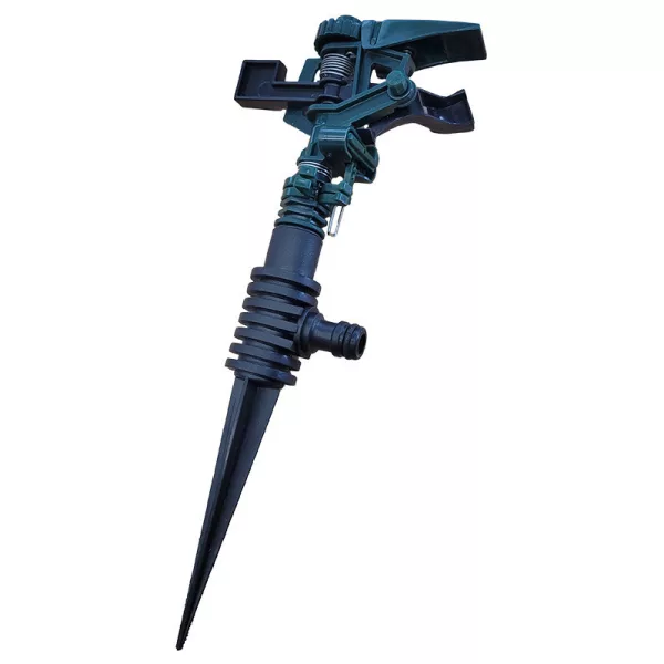 Műanyag 1/2" külső menetes, szektoros kalapácsos szórófej (TW18301) leszúrótüskével