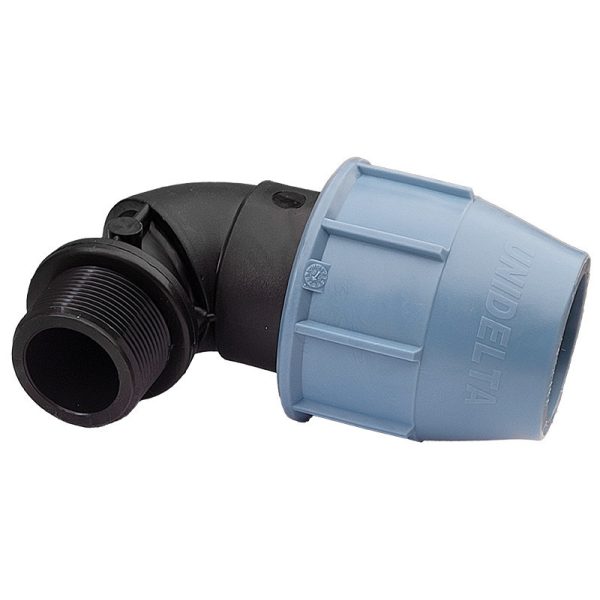 KPE könyök külső 90x4col