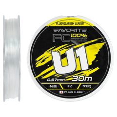 Favorite U1 FC 0,57 mm/19,98 kg (30m) fluorocarbon zsinór