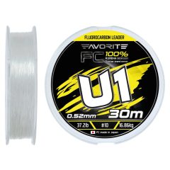 Favorite U1 FC 0,52 mm/16,86 kg (30m) fluorocarbon zsinór