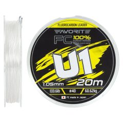 Favorite U1 FC 1,05 mm/60,62 kg (20m) fluorocarbon zsinór