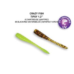   Crazy Fish Tipsy 30-06/68-1 műcsali kreatúra (16 db / csomag)