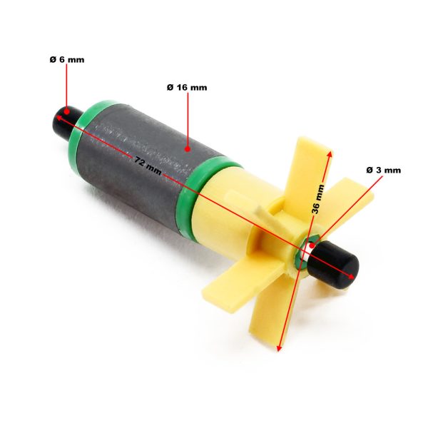 Csere rotor alkatrész CHJ-1500 készülékhez
