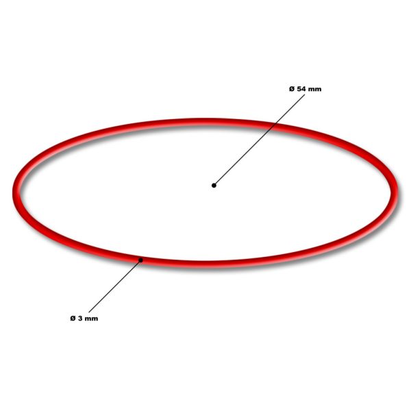 SunSun alkatrész O-Ring 1 O-gyűrűhöz Ø 54 mm