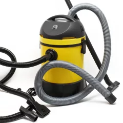   Tóporszívó, iszapfelszívó kertitó porszívó sárga-fekete 1400 W - automata ürítéssel nedves és száraz porszívózáshoz