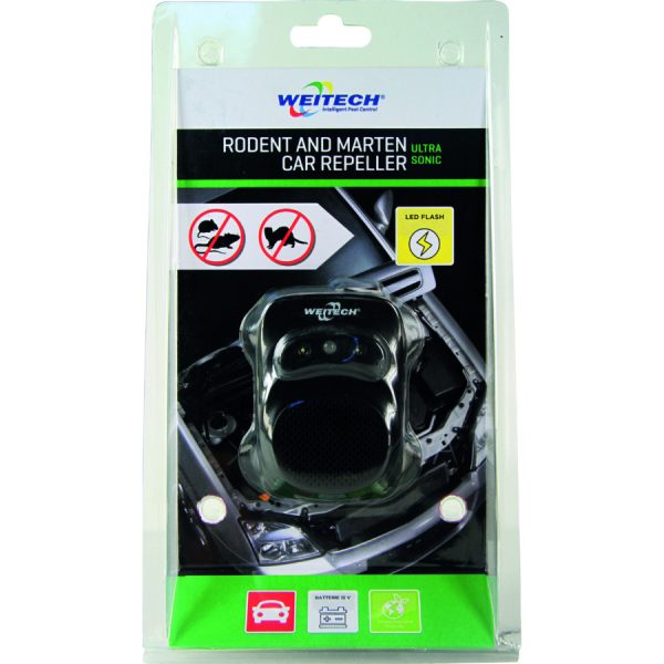 Weitech Rágcsáló és nyestriasztó autóba