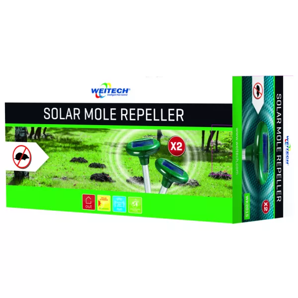 Weitech rágcsálóriasztó Solar mini 2 db/csomag  400 m2