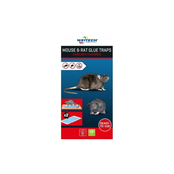 Weitech egérfogó ragasztós lap 23x13 cm