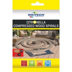   Weitech Citronellás szúnyogirtó spirál (10db+1 tartó) (20db/krt)
