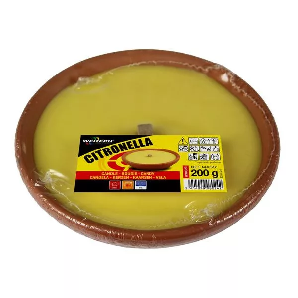 Weitech citronellás gyertya repülő rovarok ellen XXL, 6db/krt