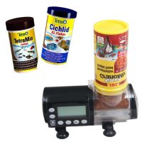 Akváriumi eledelek, automata haletetők