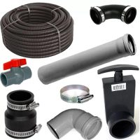 Tömlők, idomok, szerelvények