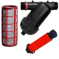 Szűrők - acélhálós, lamellás