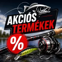 Akciós horgász termékek - 5 + 10% kedvezmény