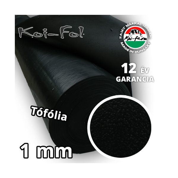 Koi-Fol Lágy PVC Tófólia 1 mm ár /m2 méretre
