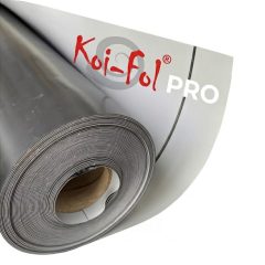   Koi-Fol Pro PVC-P 1,5 mm Tófólia / Mélyépítő fólia szürke ár/m2 teljes tekercs
