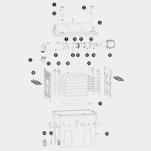 SunSun Tószűrő 8000 + U VC 9w