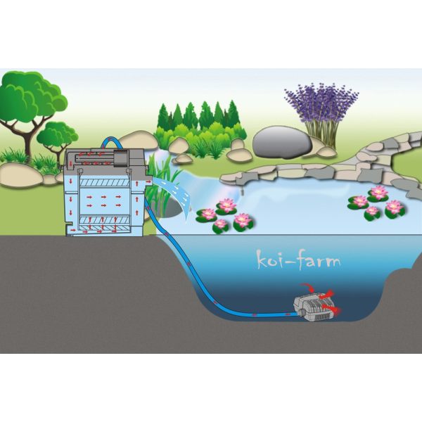 SunSun Tószűrő 8000 + U VC 9w
