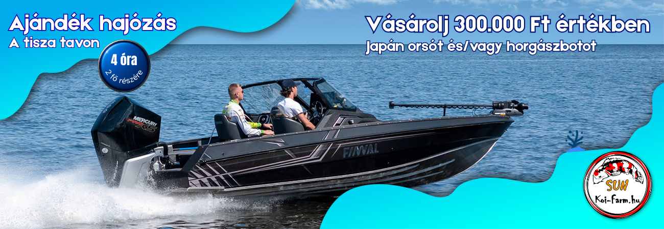 Finval hajó – Koi-Farm