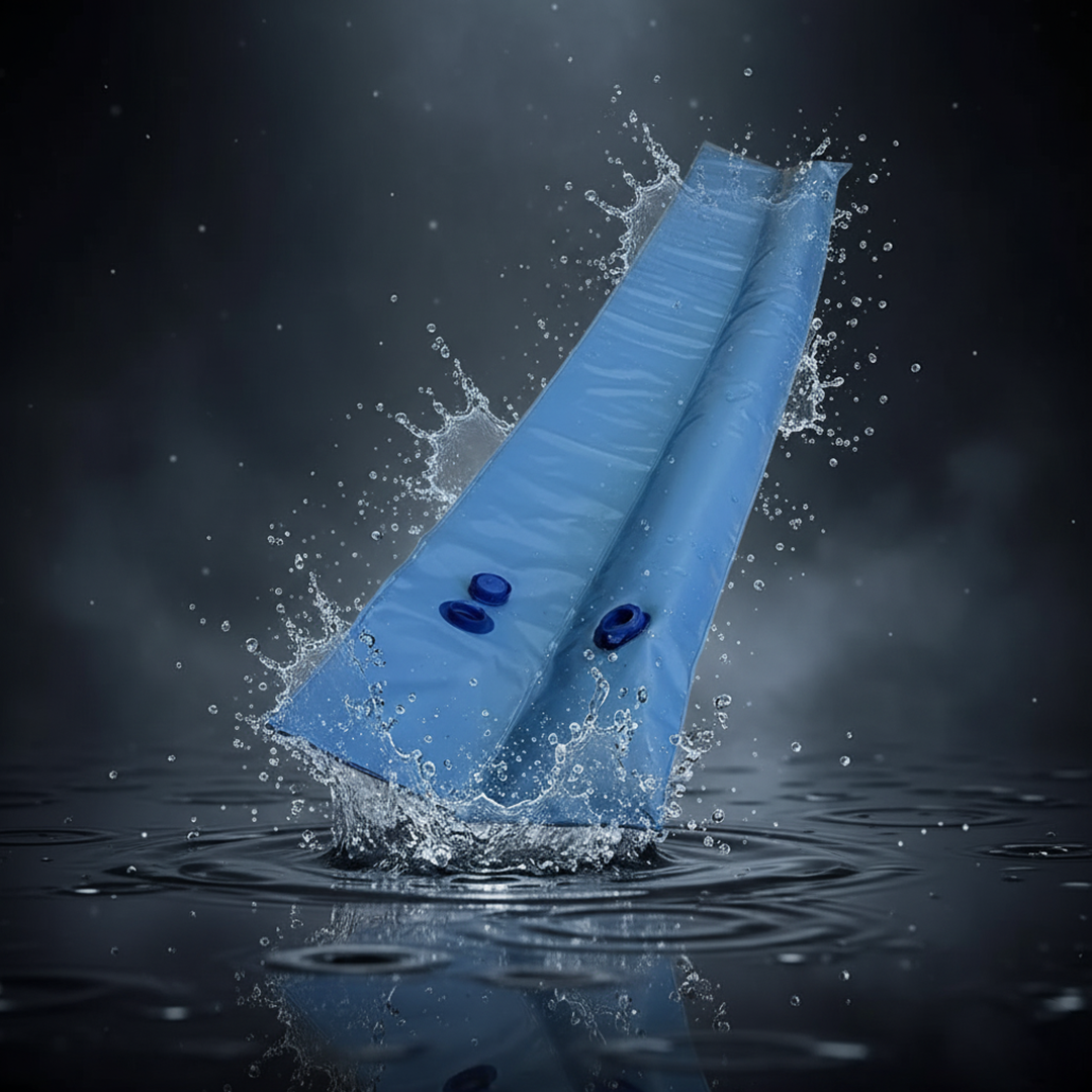 Vízzsák vízfröccsenésben