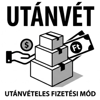 Utánvéttel + 449 Ft